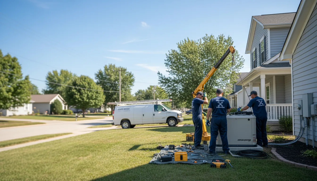 Generator Installation in Linn Grove, IA near me